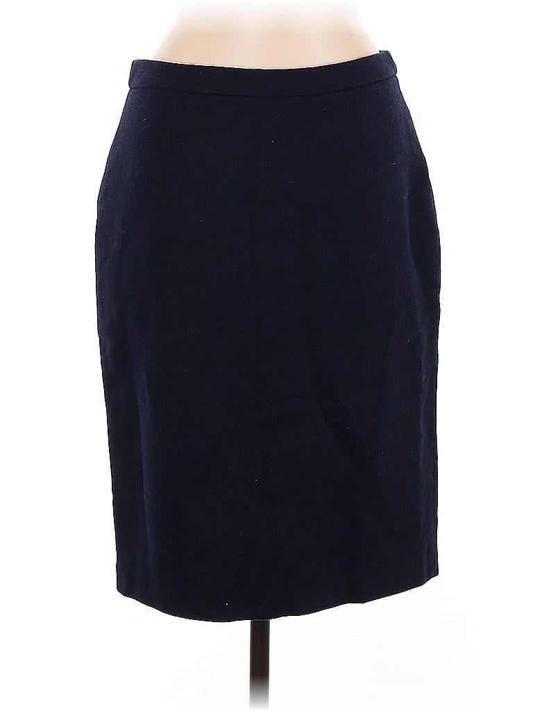 Pre-owned Heritage Wool Skirt In Blue
