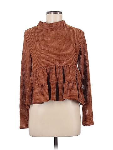 Peach Love Turtleneck Sweater (view 1)