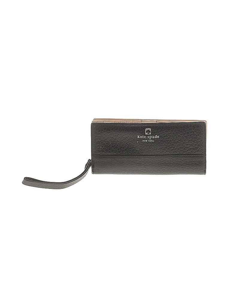 Kate Spade New York Black Leather Wristlet One size - photo 1