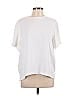 Open Edit 100% Polyester White Short Sleeve Top Size L - photo 1