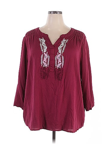 Avenue 3/4 Sleeve Blouse (view 1)