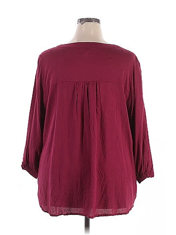 Avenue 3/4 Sleeve Blouse (view 2)