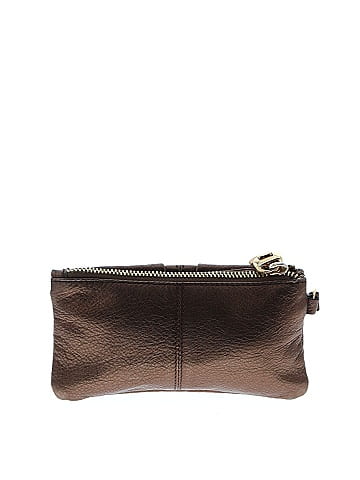 B Makowsky Leather Wristlet (view 2)