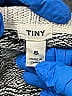 Tiny Chevron-herringbone Stripes Gray Cardigan Size S - photo 3