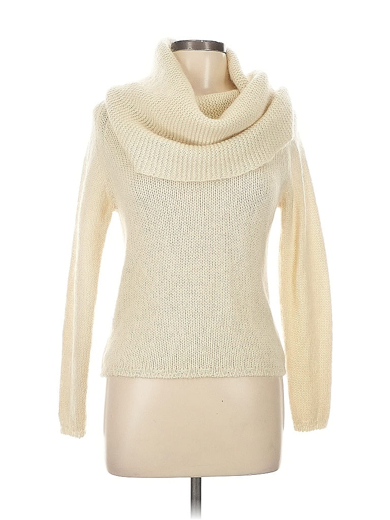 Les Copains Ivory Wool Pullover Sweater Size EU 42 / US 12 - photo 1