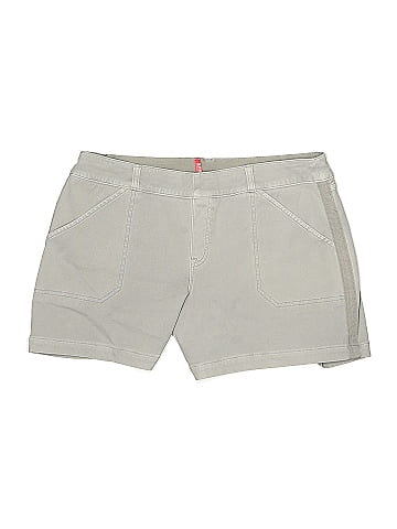 SPANX Khaki Shorts (view 1)