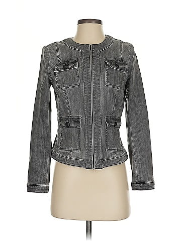 White House Black Market Denim Jacket (view 1)