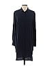 Magaschoni 100% Silk Blue Casual Dress Size 12 - photo 1