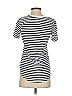The Group by Babaton Stripes White Short Sleeve T-Shirt Size XS - photo 2