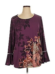 Susan Graver 3/4 Sleeve Blouse