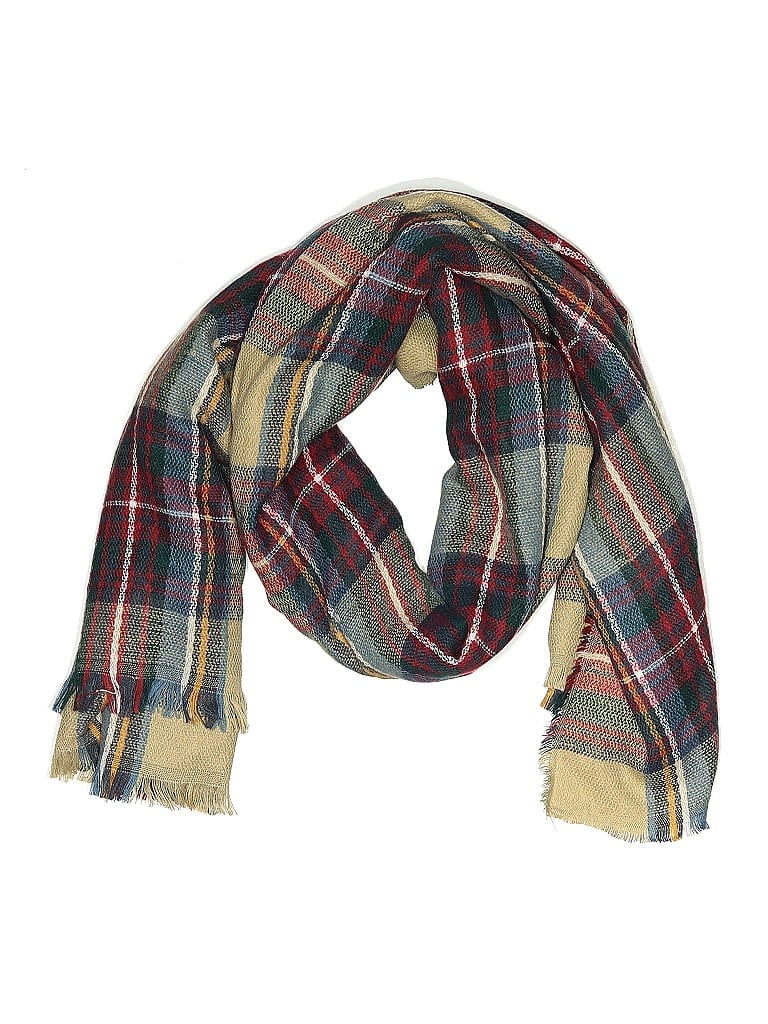 Pre-owned Look Scarf In Brown