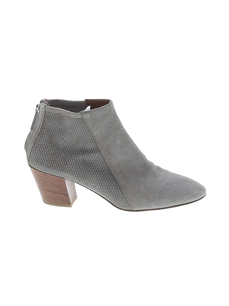 AQUATALIA Gray Ankle Boots Size 8 - photo 1