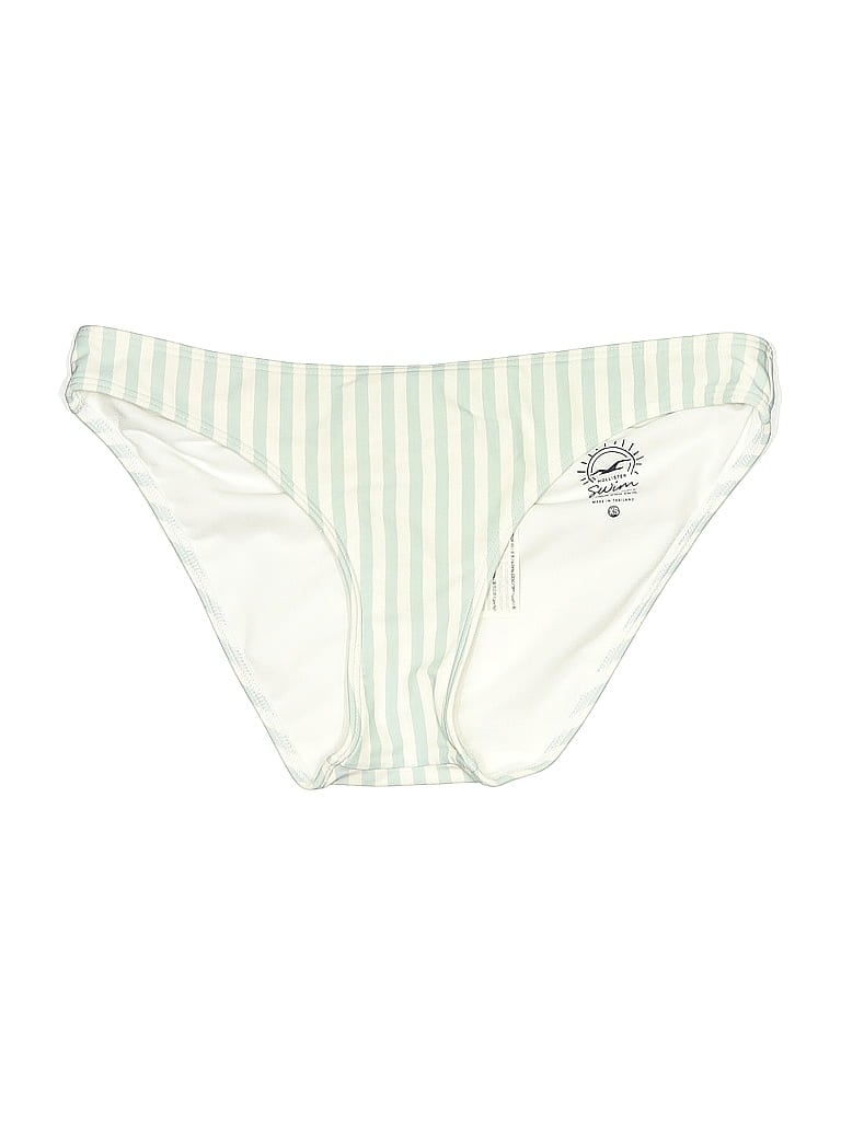 Pre-owned Hollister Swimsuit Bottoms In White