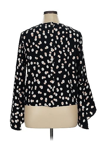 Carmen Carmen Marc Valvo Long Sleeve Blouse (view 2)
