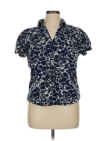 G.H. Bass & Co. Short Sleeve Blouse (view 1)