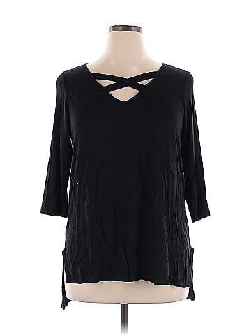 Kim & Cami 3/4 Sleeve T-Shirt (view 1)