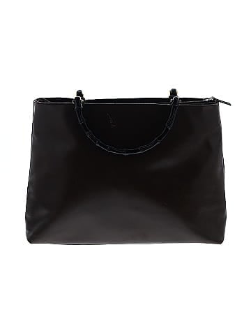Gucci Vintage Leather Bamboo Satchel (view 2)