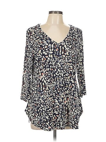 Jules and James 3/4 Sleeve Blouse (view 1)