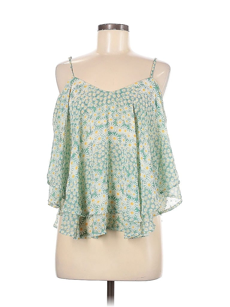 Entro Green Sleeveless Blouse Size M - photo 1