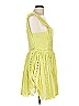 FP One 100% Cotton Yellow Cocktail Dress Size L - photo 4