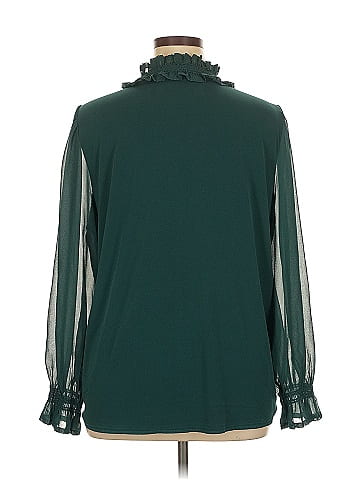 Ann Taylor Long Sleeve Blouse (view 2)