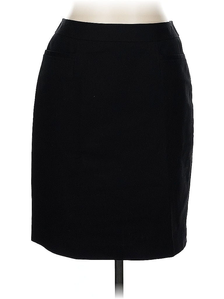 Pre-owned Halogen Formal Skirt In Black