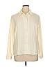 Christie & Jill 100% Polyester Solid Ivory Long Sleeve Blouse Size 18 - photo 1