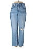 Madewell Hearts Blue Jeans Size 26 waist - photo 1
