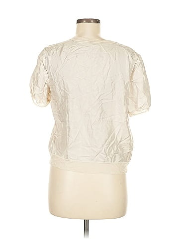 Rag & Bone Short Sleeve Silk Top (view 2)