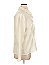 Christie & Jill 100% Polyester Solid Ivory Long Sleeve Blouse Size 18 - photo 3