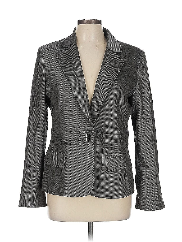 Click to view more detailed imagery on our partner's website Pre-owned Anne Klein Blazer Jacket In Gray