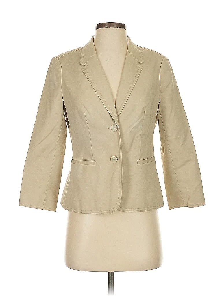 Pre-owned The Limited Blazer Jacket In Brown