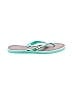 Capelli New York Teal Flip Flops Size 11 - photo 1