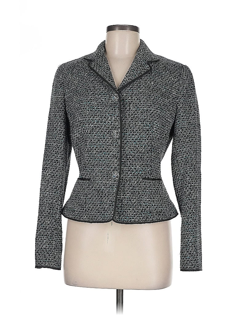 ELIE TAHARI Tweed Crop Blazer main image 0
