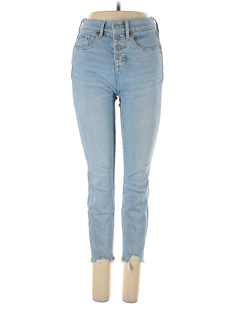 Pre-owned Ann Taylor Loft Jeans In Blue