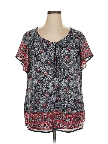 db established 1962 Short Sleeve Blouse (view 1)