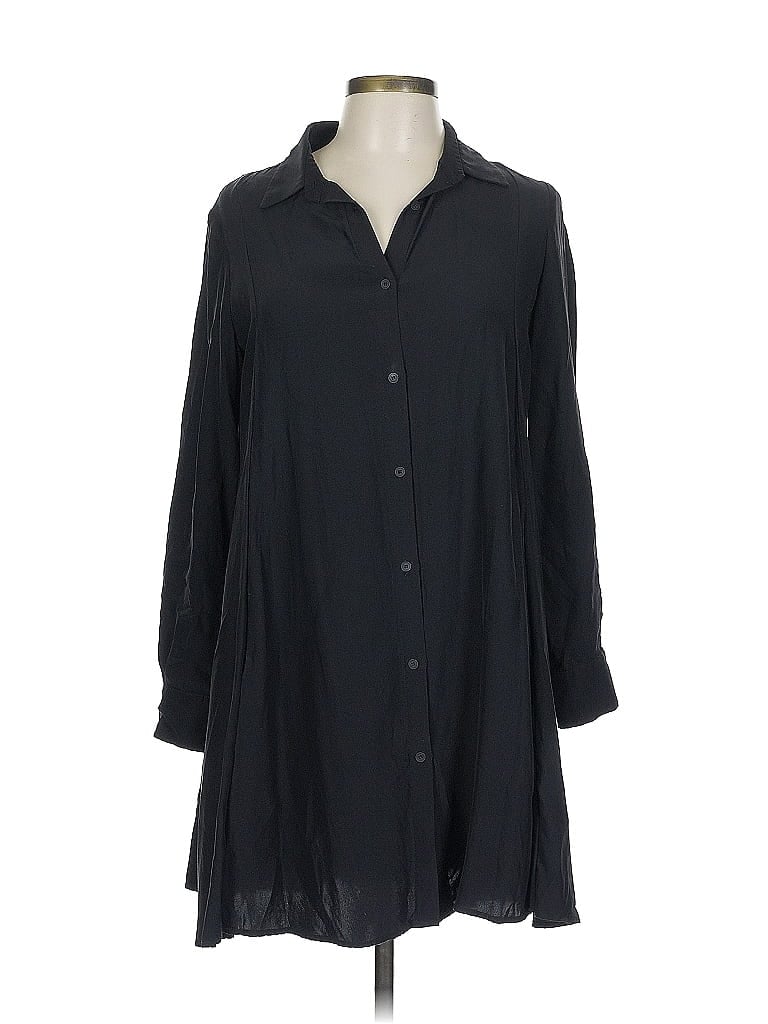 Amanda Uprichard 100% Silk Black 3/4 Sleeve Silk Top Size L - photo 1