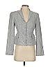 Worth Chevron-herringbone Gray Blazer Size 0 - photo 1