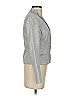 Worth Chevron-herringbone Gray Blazer Size 0 - photo 4
