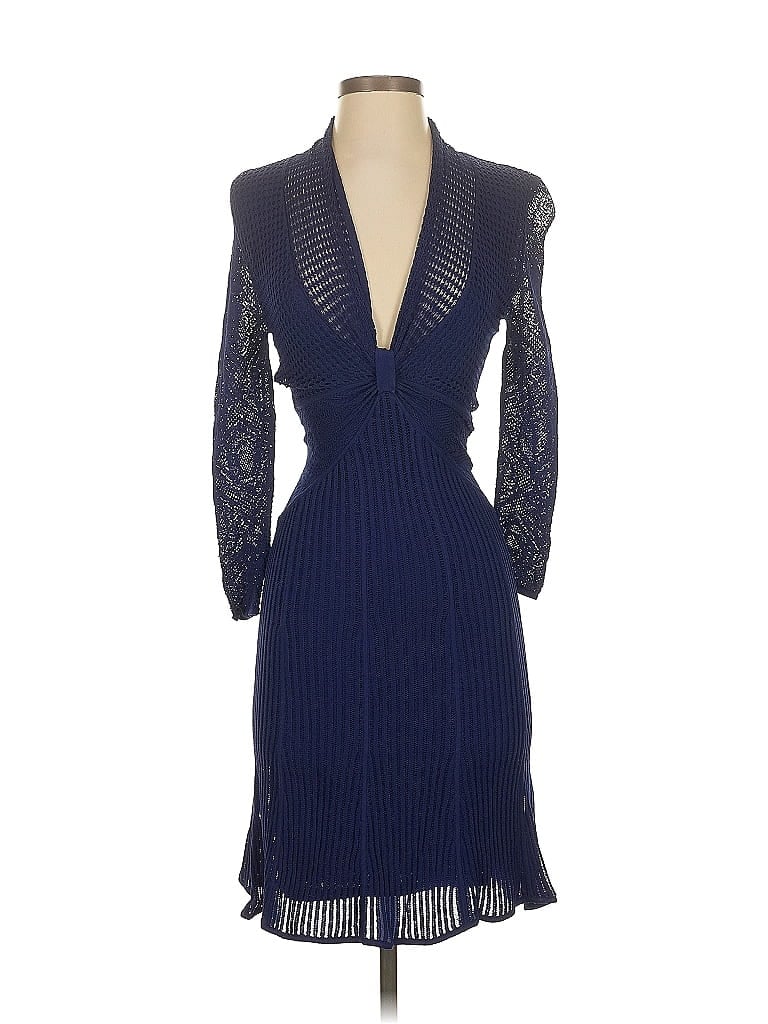 Pre-owned Catherine Malandrino Cocktail Dress In Blue