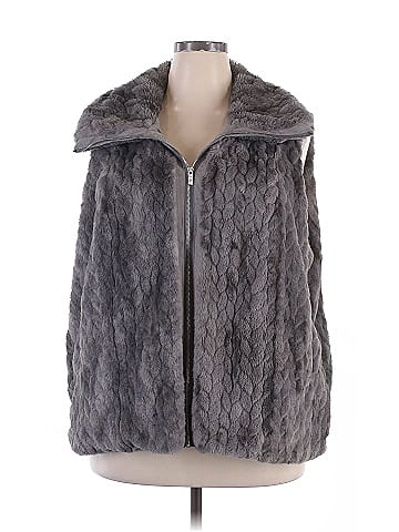 Catherine Malandrino Faux Fur Vest (view 1)