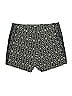 Ecote Chevron-herringbone Black Shorts Size 0 - photo 2