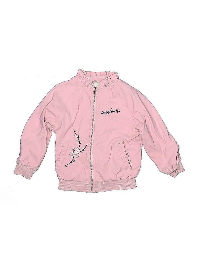 Pre-owned Assorted Brands Kids' Jacket In Pink