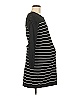 Seraphine Stripes Black Casual Dress Size 6 - photo 4