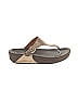 FitFlop Brown Gold Wedges Size 9 - photo 1