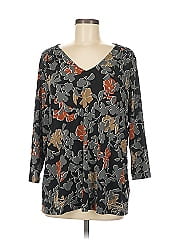 Susan Graver 3/4 Sleeve Top