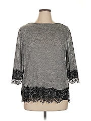 Soho Jeans New York & Company 3/4 Sleeve Top