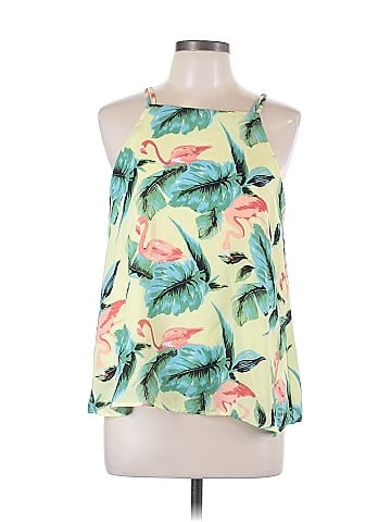 Blue Rain Sleeveless Blouse (view 1)