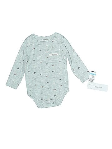 Calvin Klein Long Sleeve Onesie (view 1)