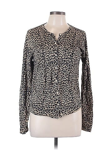 August Silk Long Sleeve Silk Top (view 1)
